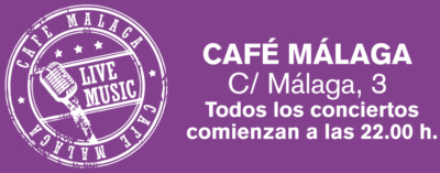Café málaga live music banner