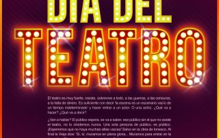 DÍA DEL TEATRO