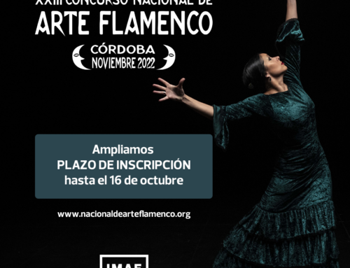 El XXIII Concurso Nacional de Arte Flamenco de Córdoba amplía su plazo de inscripción hasta el domingo 16 de octubre
