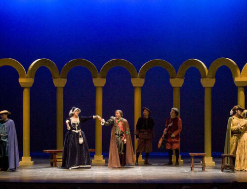 La compañía Trápala y el IMAE celebran el Día Mundial del Teatro el lunes con la puesta en escena de La discreta enamorada en el Gran Teatro
