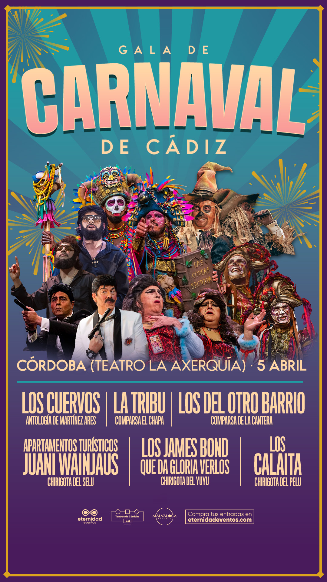 GALA CARNAVAL CÓRDOBA-storie