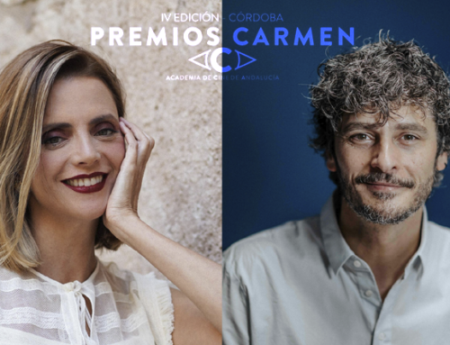 Macarena Gómez y Antonio Pagudo presentadores de la GALA de la IV EDICIÓN PREMIOS CARMEN de la Academia de Cine de Andalucía