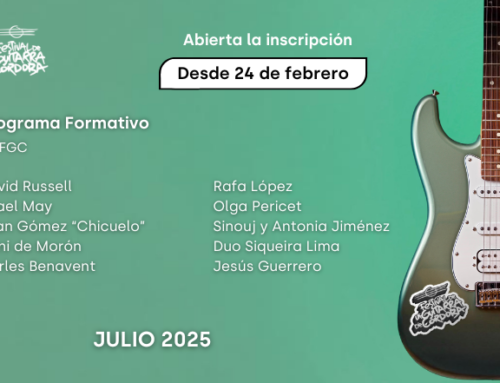 El Festival de la Guitarra anuncia su Programa Formativo con prestigiosos artistas como Juan Gómez ‘Chicuelo’, Dani de Morón, Olga Pericet, Yhael May y Carles Benavent