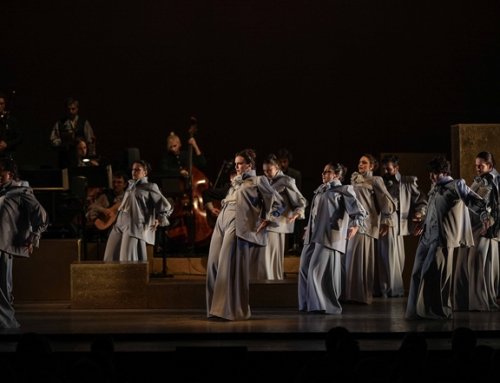 El Ballet Flamenco de Andalucía y la Accademia del Piacere conquistan el Gran Teatro con ORIGEN en el Festival de la Guitarra